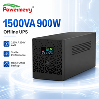 UPS Monofásico de 1500VA 900W, 220V 230V, AVR, Onda Sinusoidal Simulada, Pantalla LED, Batería Integrada, Uso en Hogar y Oficina