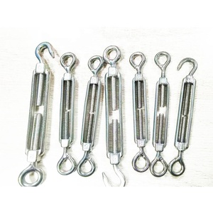 Tendeur de câble en acier inoxydable 304 316, type crochet à anneau ouvert, corps ouvert, M6 M8 M10 M12 M14 M16 M18 M20 M24 - Product Image 4