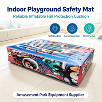 Matelas de protection anti-chute gonflable pour aire de jeux intérieure, coussin anti-chute pour enfants, tapis d'atterrissage gonflable
