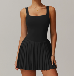 2025 Damen Plus Size Atmungsaktives Tennis kleid mit Shorts Gym Athletic Golf Kleid Quick Dry Tennis Wear für den Sommer - Product Image 3