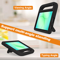 Étui pour tablette en mousse EVA pour enfants avec poignée et support, housse de protection antichoc pour Samsung Galaxy Tab A9 / A11 8,7 pouces