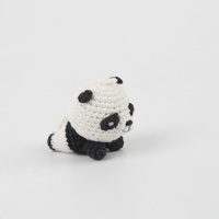 Adorable fait à la main Crochet Mini Animal Dolls Set Jouets en coton parfait pour les nourrissons et les tout-petits