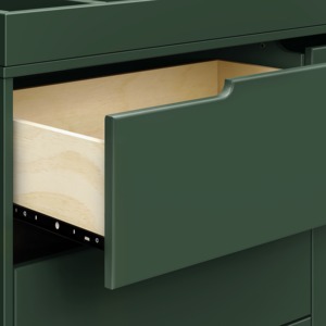 <span class=keywords><strong>Table</strong></span> à <span class=keywords><strong>langer</strong></span> moderne du milieu du siècle pour bébé avec armoire de rangement à 3 tiroirs <span class=keywords><strong>amovible</strong></span> anti-basculement de sécurité - Product Image 6