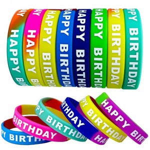 Bracelets en silicone personnalisés imprimés et gravés, phosphorescents, en relief ou débossés, colorés, sur mesure, cadeaux promotionnels - Product Image 1