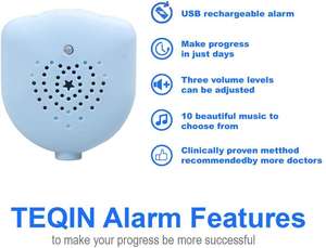 Mini inteligente alarma para mojar la cama de bebé y Audults enuresis Monitor saludable y de seguridad del bebé - Product Image 3