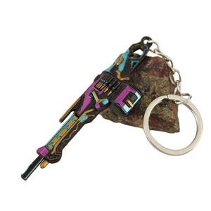 Valorant Gun Llavero Nuevo Producto 9cm Mini Metal Valorant Gun Llavero Personalizado Gaia'S Vengeance Vandel - Product Image 3