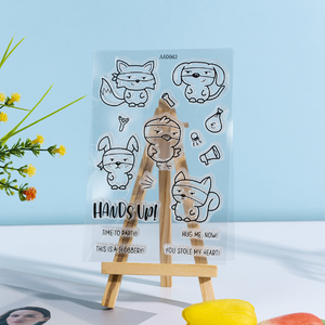 Quantité minimale de commande bas maintenant Produit Rétro <span class=keywords><strong>Lettre</strong></span> Fleur Tampons en caoutchouc transparent <span class=keywords><strong>Tampon</strong></span> transparent en silicone personnalisé pour la fabrication de cartes <span class=keywords><strong>Scrapbooking</strong></span> - Product Image 3