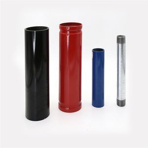 Tubería de Acero al Carbono ERW con Recubrimiento de Epoxi <span class=keywords><strong>Rojo</strong></span> de 1"-8" Personalizada para Sistemas de Rociadores Contra Incendios y Tuberías Estructurales Ranuradas/Roscadas - Product Image 2