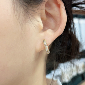 Hot Selling Accessories Customer Love <strong>Heart</strong>-shaped Fashionable <strong>Earring</strong> for Women - Product Image 5