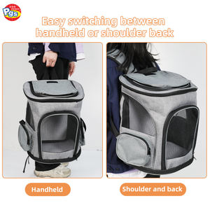 Mochila de Transporte para Mascotas con Impresión Personalizada, Aprobada por Aerolíneas, Lado Suave, Plegable, con Cremallera, Ligera y Portátil - Product Image 5