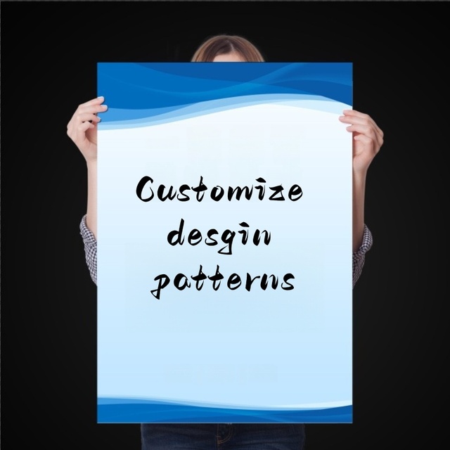Custom Advertising Digital Printing Poster Glossy or Matte Laminated Personalized Business Poster Printing Service