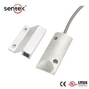מתג מגנטי מסוג ריד עמיד למים לדלת, מסגסוגת אלומיניום Sentek BSD-3013, טווח גילוי 65 מ\\\"מ, ללא אזעקה - Product Image 2