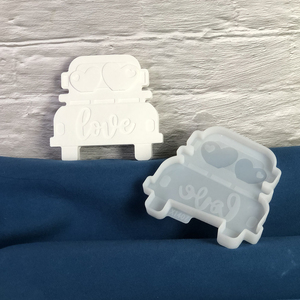 Molde de Silicona para Resina Hecho a Mano, Estilo DIY, Adornos Decorativos y Herramientas para Pasteles, Molde de Yeso para Resina - Product Image 1