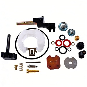 Kit de réparation de carburateur haute performance en alliage d'aluminium argenté pour motos <span class=keywords><strong>Honda</strong></span> GX120 GX160 GX200 168F 170F 55Hp 65Hp - Product Image 4