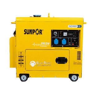 יצרן מקצועי דיזל חשמלי נייד 6kva 6kw 6.2kva 6.5kw 6.5kw 7kva 6.5kw גנרטור דיזל חשמלי נייד - Product Image 1