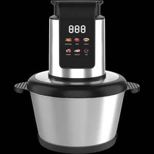 2025 New Design Digital 2L 3L Wholesale <b>Small</b> Meat Chopper Food Stainless Steel 4 Blade Electric Meat <b>Grinders</b> for Sale - Product Image 2