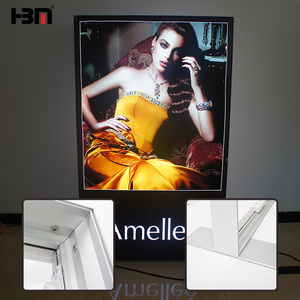 Triển lãm quảng cáo ánh sáng Hộp kit với LED Backlit ảnh rollup biểu ngữ thắp sáng ACP Board cho quảng cáo trong nhà <span class=keywords><strong>lightbox</strong></span> - Product Image 6