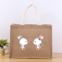 Offre spéciale de sac fourre-tout de haute qualité écologique naturel imperméable et réutilisable avec conception d'impression personnalisée pour les cadeaux