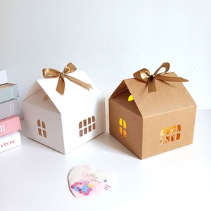 Kotak Kado Kertas Rumah Pita untuk Kemasan Kue Manis, Hadiah, dan Dekorasi Pesta untuk Idul Fitri, Ramadhan, Bisnis, dan Natal - Product Image 3
