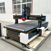 Routeur CNC professionnel chinois 4*8 pieds pour le travail du bois, machine 3 axes 1325 pour la découpe de MDF, acrylique, la fabrication de meubles en bois et de portes