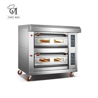 Industri Kualitas Tinggi Kualitas Tinggi Mewah Model Pisah 1 2 3 Oven Gas Oven Roti Roti Mesin Panggang Pizza Dasar Oven