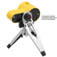 Niveau laser multifonction 4 en 1, règle de niveau domestique, règle laser de mesure avec trépied rotatif, outils de niveau horizontal et vertical