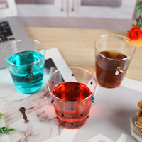 Taza de Café de Vidrio Borosilicato Hecha a Mano, 200 ml, Reutilizable, Personalizable, Diseño Europeo, para Fiestas, Vino, Jugo, Agua, Jingyi
