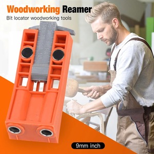 Nhựa xiên lỗ định vị khoan hướng dẫn từ lỗ Túi Jig kit đồ nội thất đấm định vị dụng cụ chế biến gỗ - Product Image 6
