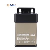 Prix d'usine Enki, alimentation électrique étanche à LED simple 12V DC 60W, usage industriel, tension constante, efficacité 90%, 24 mois
