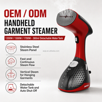 Défroisseur Vapeur Vertical 1700W à Vapeur Rapide et Continue, Fonction Vapeur Sèche, Réservoir d'Eau Amovible 360ml, Arrêt Automatique