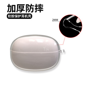 Étui pour écouteurs Sanag, TPU antichoc, coque transparente souple pour écouteurs - Product Image 3