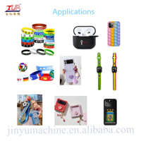 Machine automatique de fabrication d'élastiques de bonne qualité à bas prix, équipement pour bracelets en silicone, machine à badges en silicone