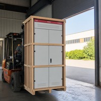 Armoire de Commutation Basse Tension GCK, Corps en Acier Aluzinc, Cadre en Acier, IP40 IK05, Intérieur, Sur Pied, Conception Anti-Corrosion