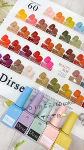 DIRSE 60 Couleurs Multicolores Style Fluorescence Gel UV Coréen pour <span class=keywords><strong>Nail</strong></span> <span class=keywords><strong>Art</strong></span> 15ml Usage Professionnel en Salon - Product Image 4