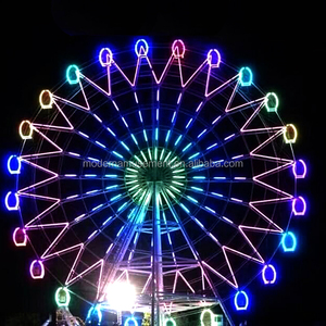 Gran Oferta: Rueda de la Fortuna de Acero Personalizada para Parques de Atracciones, 30m de Altura, para Luna Park - Product Image 1