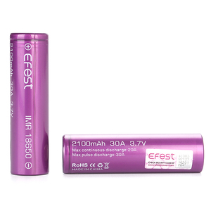 Efest Factory 18650 1000Mah 1600mah 2000mah 2500mah 3000mah batterie rechargeable au lithium avec PCB pour <span class=keywords><strong>machine</strong></span> à tatouer outil électrique - Product Image 2