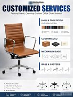 Chaise de bureau pivotante ergonomique en métal à dossier haut, moderne, avec support lombaire et housse amovible pour une assise confortable pendant de longues heures