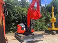 Petite pelle Kubota Kubota Kx163 5,6 tonnes pelles hydrauliques sur chenilles d'occasion d'origine en vente