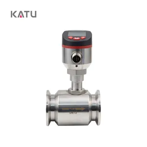 KATU Brand New Design Colorful Digital Screen High Quality FM120 Turbine Water Flow Meter