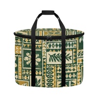 Sac de transport réutilisable pour autocuiseur, motif Frangipani Îles du Pacifique, pour le transport d'appareils de cuisine