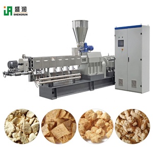 400-500 kg/giờ tvp/đậu nành nhân tạo thịt <span class=keywords><strong>Protein</strong></span> làm cho nhà sản xuất máy tự động <span class=keywords><strong>protein</strong></span> đậu nành dây chuyền sản xuất thực phẩm - Product Image 3
