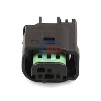 Connecteur de boîtier étanche 3 broches 1-967642-1/968402 femelle pour voiture Connecteur de capteur de stationnement à œil inversé Prise de câble