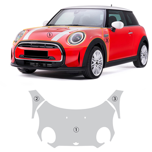 Vente en gros TPU7.5MIL film de protection <span class=keywords><strong>vernis</strong></span> de haute qualité PPF <span class=keywords><strong>pour</strong></span> Mini F56 Cooper S 2 portes 2022 peinture de voiture de protection prédécoupée - Product Image 2