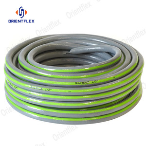 <span class=keywords><strong>Tuyau</strong></span> d'<span class=keywords><strong>arrosage</strong></span> de jardin flexible en PVC, 200 pieds, vert/jaune, anti-corrosion, protection UV, diamètre 19 mm - Product Image 2