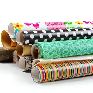 Custom luxury sarma kagitlari gift roll decor silk food tissue 25% linen 75% cotton luxury flower packaging wrapping paper
