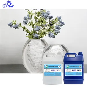 Venta al por mayor de <span class=keywords><strong>resina</strong></span> <span class=keywords><strong>epoxi</strong></span> de dos componentes para pintura de pared papel de pared cristal porcelana pintura gota pegamento jarrón de agua - Product Image 1