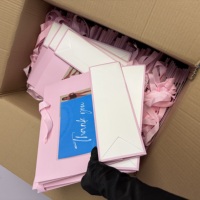Boîtes d'emballage personnalisées pour perruques à imprimé léopard rose |   Boîtes d'emballage de luxe pour cheveux, pour l'expédition