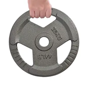 Fitness Rubber Bumper Weight Lifting Plate for Cross Training, Lifting, Powerlifting, Strength & Conditioning