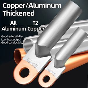 CNXI DTL série bornes à sertir bimétallique T2 cuivre aluminium Compression câble cosse haute conductrice métallique tubulaire connexion - Product Image 3
