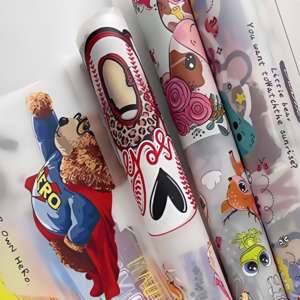 ฟิล์ม DTF 60ซม. ม้วนฟิล์ม PET ถ่ายเทความร้อนสำหรับเสื้อผ้าและผลิตภัณฑ์พลาสติกของผู้ผลิต - Product Image 1